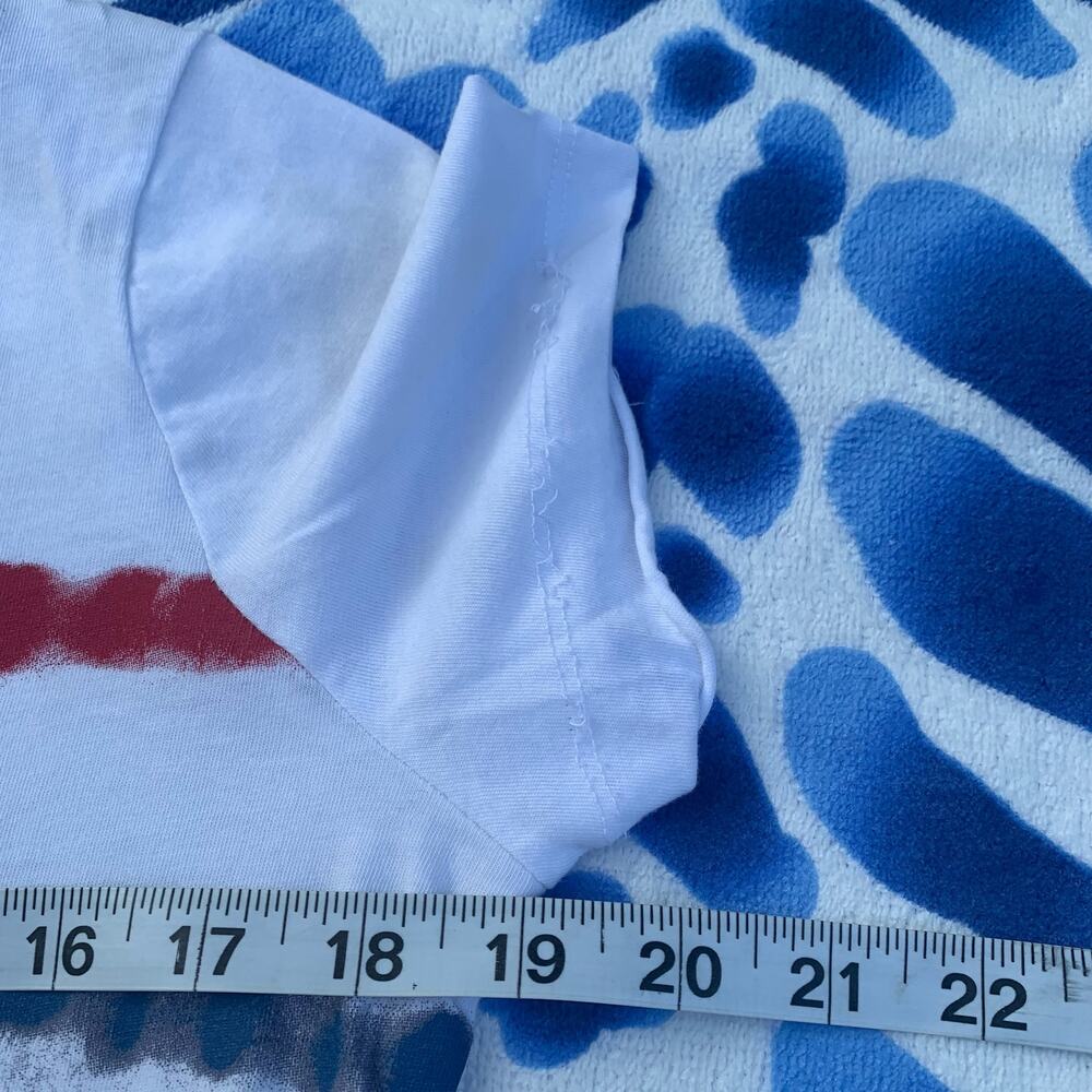 Nautica Patriotic Logo Tie Dye Short Sleeve Cotton Tee ๐บ๐ธ NWOT - Picture 10 of 15